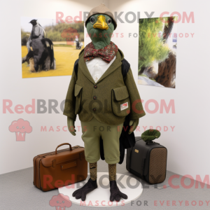 Olive Pheasant mascot...