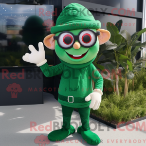 Forest Green Elf maskot...