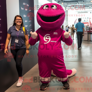 Magenta Titanoboa mascot...