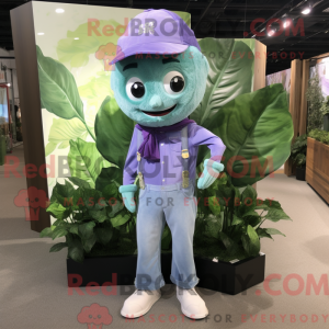 Lavendel spinat maskot...