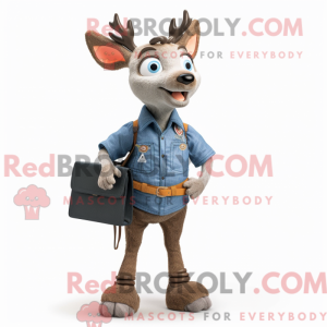 Deer mascot costume...