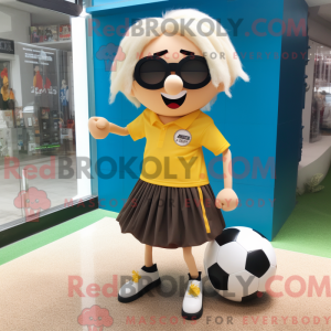 Fußballtor-Maskottchen-Kost...