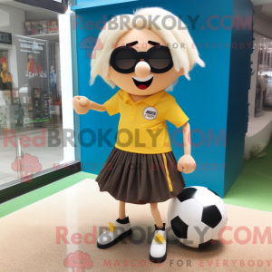 Soccer Goal maskot kostume...