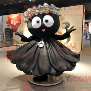 Black Oyster mascot costume...