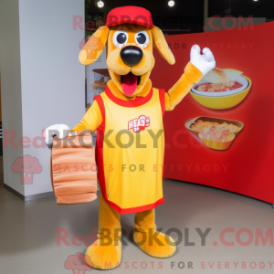 Hot Dogs-maskotdraktfigur...