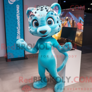 Cyan Cheetah...