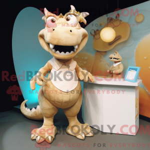 Figura de máscara de dragão...