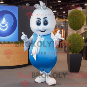 Sky Blue Onion mascot...