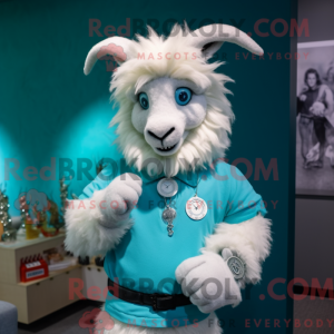 Cyan Angoraziege...