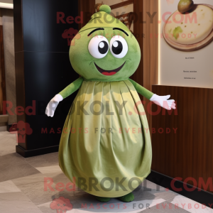 Olive Meatballs mascot...