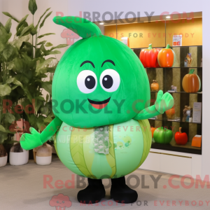 Forest Green Melon mascot...