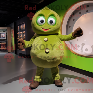 Olive Donut mascot costume...