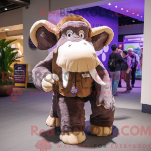 Lilla Mammoth maskot...