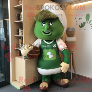 Green Biryani mascot...