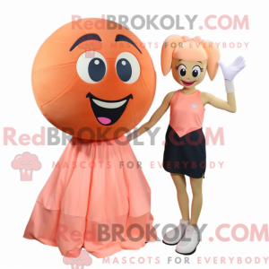 Peach Volleyball Ball...