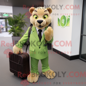Lime Green Mountain Lion...