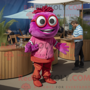 Magenta Fish And Chips...