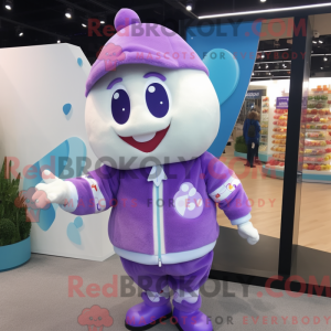 Lavender Candy Box mascot...