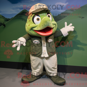 Maskottchenkostüm Olive...