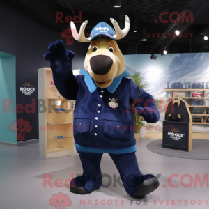 Postava maskota Navy Moose...