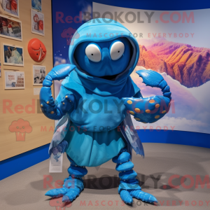 Blue Hermit Crab mascot...