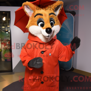 Red Fox maskot kostume...
