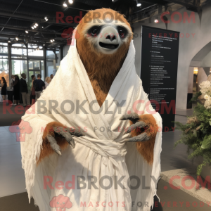 Rust Giant Sloth mascot...