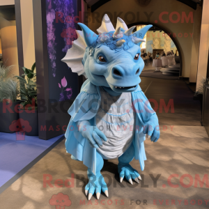 Himmelblå Triceratops...