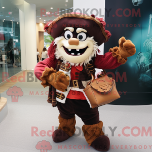 Figura de máscara de pirata...