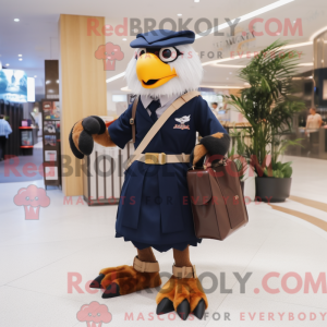 Navy Hawk Maskottchen...