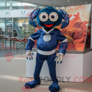 Navy Crab mascot costume...