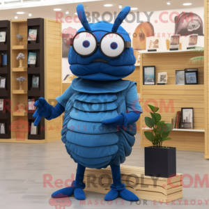 Blue Trilobite mascot...