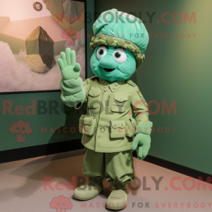Cyan Green Beret...
