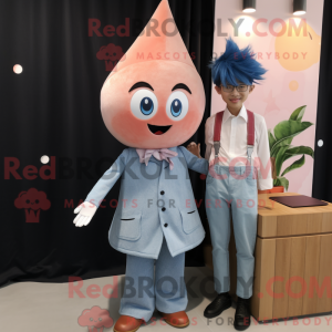 Peach Magician Maskottchen...