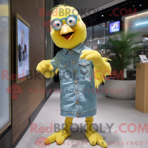 Lemon Yellow Canary mascot...