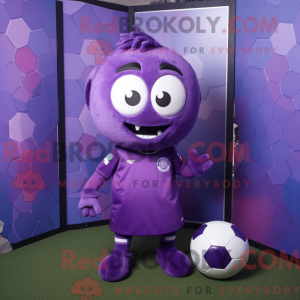 Purple Soccer Ball...