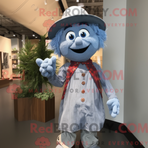 Plum mascot costume...