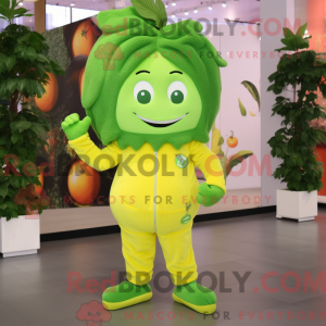 Forest Green Lemon maskot...