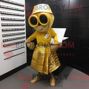 Disfraz de mascota Gold...