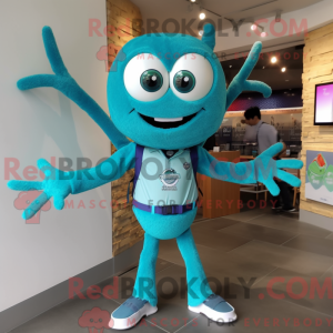 Turkis Spider maskot...