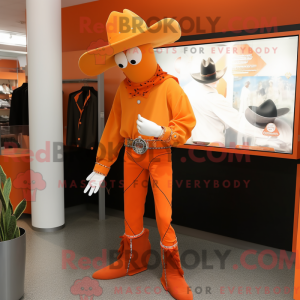 Figura de máscara de cowboy...