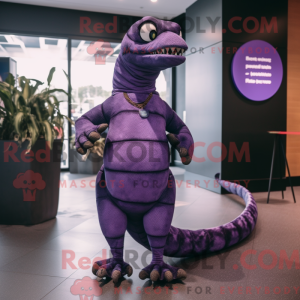 Lilla Titanoboa maskot...