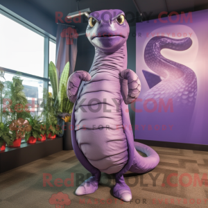 Lilla Titanoboa maskot...