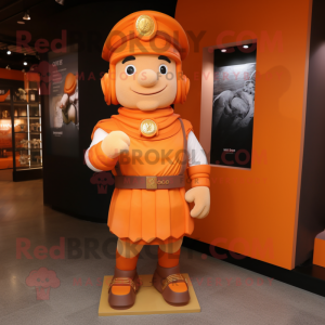 Oransje romersk soldat...