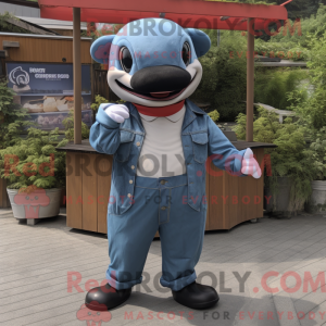 Rust Killer Whale mascot...