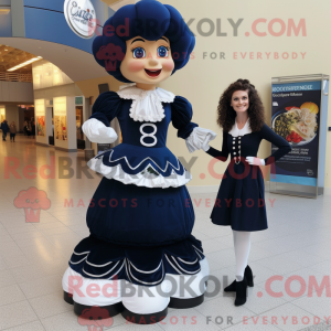 Navy Irish Dancer mascot...