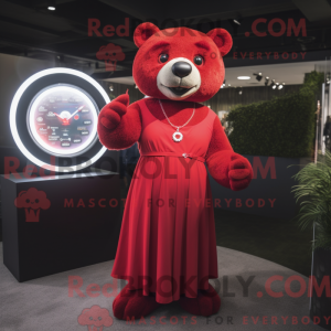 Red Bear maskot...