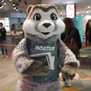 Silver Marmot mascot...