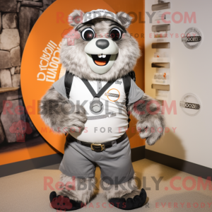 Silver Marmot mascot...