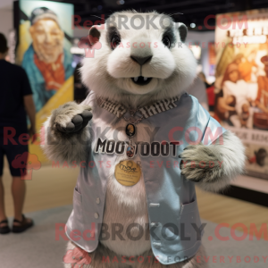 Silver Marmot mascot...